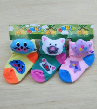  7 495 Kaos  Kaki  Bayi  Boneka 3D Samping Perlengkapan Lahir 